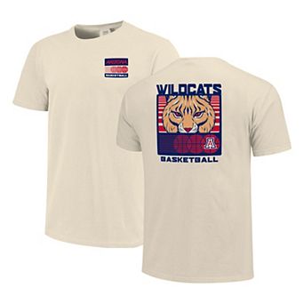 Men's Cream Arizona Wildcats Basketball Staredown Comfort Colors