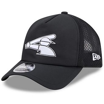 Men's New Era Black Chicago White Sox 2026 Batting Practice Alternate Apex 9FORTY Adjustable Hat