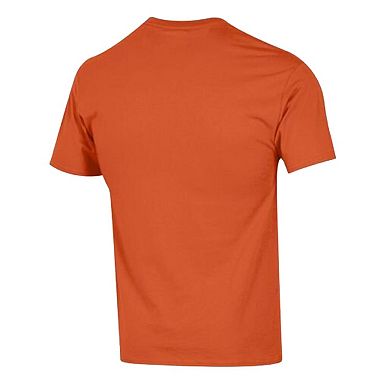 Men's Champion Orange Cleveland Browns Arch Over Logo T-Shirt