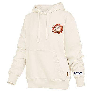 Women's Pressbox Cream Florida Gators Elena Janise Hoodie