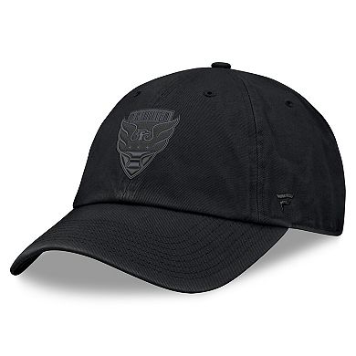 Men's Fanatics Black D.C. United Tinge Dad Adjustable Hat