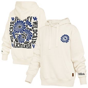 Women's Pressbox Cream Kentucky Wildcats Elena Janise Hoodie