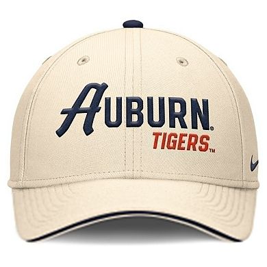 Men's Nike Natural Auburn Tigers 2026 Primetime Swooshflex Hat