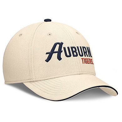 Men's Nike Natural Auburn Tigers 2026 Primetime Swooshflex Hat
