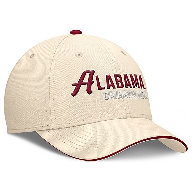 Men's Nike Natural Alabama Crimson Tide 2026 Primetime Swooshflex Hat