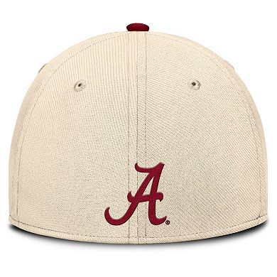 Men's Nike Natural Alabama Crimson Tide 2026 Primetime Swooshflex Hat
