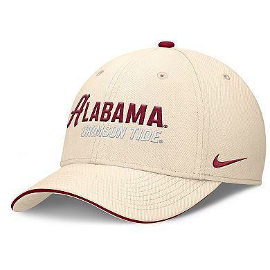 Men's Nike Natural Alabama Crimson Tide 2026 Primetime Swooshflex Hat