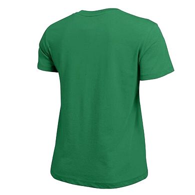 Women's Champion Kelly Green Philadelphia Eagles Logo T-Shirt