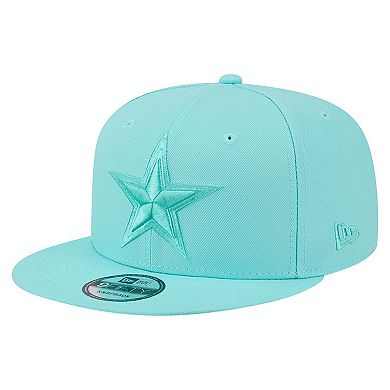 Men's New Era Turquoise Dallas Cowboys Colorpack 9FIFTY Snapback Hat