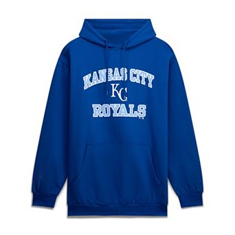 Men's Fanatics Royal Kansas City Royals Big & Tall Heart & Soul Hoodie