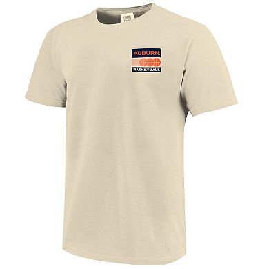 Men's Cream Auburn Tigers Basketball Staredown Comfort Colors