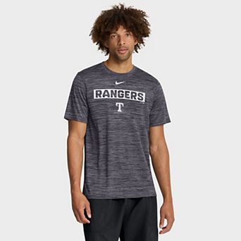 Men's Nike Black Texas Rangers Velocity Dri-FIT T-Shirt