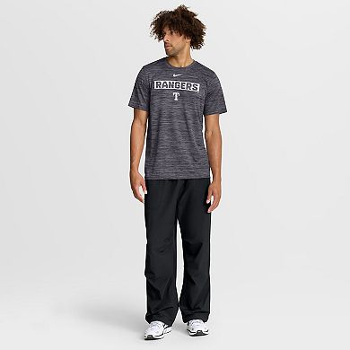 Men's Nike Black Texas Rangers Velocity Dri-FIT T-Shirt