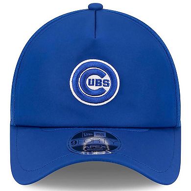 Men's New Era Royal Chicago Cubs 2026 Batting Practice Alternate Apex 9FORTY Adjustable Hat