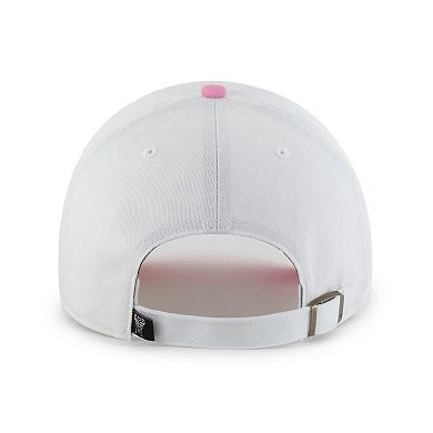Men's '47 White Inter Miami CF Two-Tone Clean Up Adjustable Hat