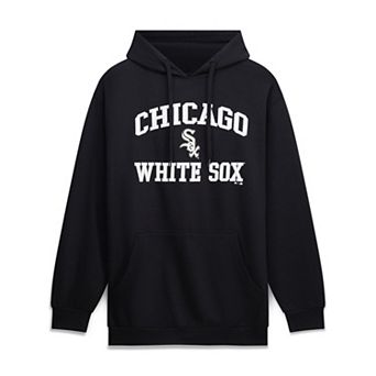 Men's Fanatics Black Chicago White Sox Big & Tall Heart & Soul Hoodie