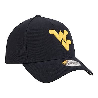 Youth New Era Navy West Virginia Mountaineers 9FORTY A-Frame Adjustable Hat