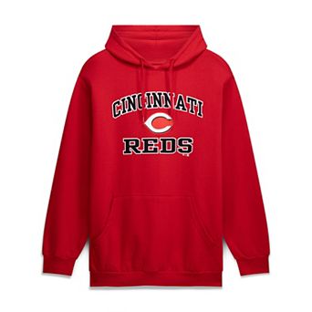 Men's Fanatics Red Cincinnati Reds Big & Tall Heart & Soul Hoodie