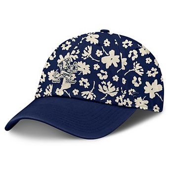 Women's Fanatics Navy Notre Dame Fighting Irish Blossom Adjustable Hat