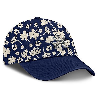 Women's Fanatics Navy Notre Dame Fighting Irish Blossom Adjustable Hat