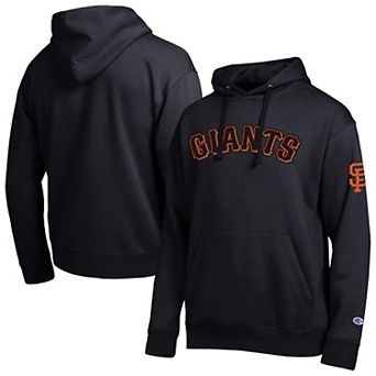 Men's Champion Black San Francisco Giants All Star Embroidered Wordmark Hoodie