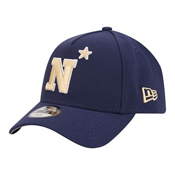 Youth New Era Navy Navy Midshipmen 9FORTY A-Frame Adjustable Hat