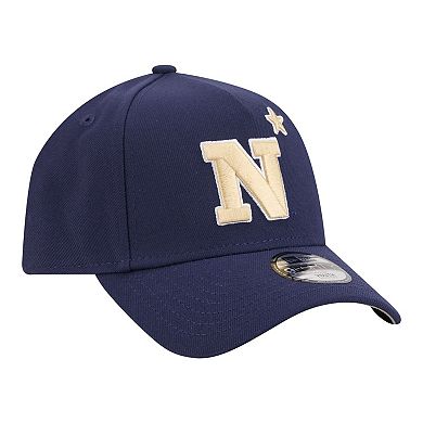Youth New Era Navy Navy Midshipmen 9FORTY A-Frame Adjustable Hat