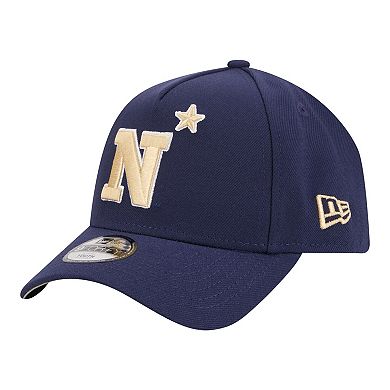 Youth New Era Navy Navy Midshipmen 9FORTY A-Frame Adjustable Hat
