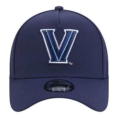 Youth New Era Navy Villanova Wildcats 9FORTY A-Frame Adjustable Hat