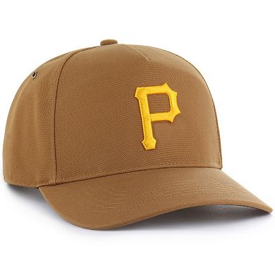 Men's Carhartt x '47 Brown Pittsburgh Pirates Hitch Adjustable Hat