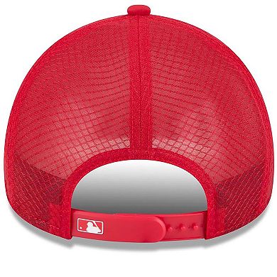 Men's New Era Red Cincinnati Reds 2026 Batting Practice Alternate Apex 9FORTY Adjustable Hat
