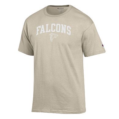 Men's Champion Oatmeal Atlanta Falcons Jersey T-Shirt