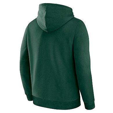 Men's Fanatics Green Athletics Primary Logo Legacy Hoodie