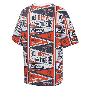 Youth Outerstuff Orange Detroit Tigers All-Over Pennant T-Shirt