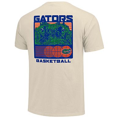 Men's Cream Florida Gators Basketball Staredown Comfort Colors