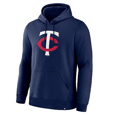 Men's Fanatics Navy Minnesota Twins Primary Logo Legacy Hoodie