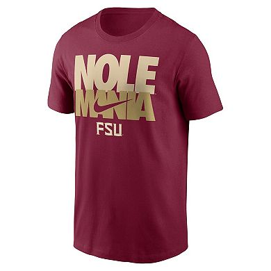 Men's Nike Garnet Florida State Seminoles Campus Local Madness T-Shirt