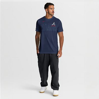 Men's Nike Navy Atlanta Braves Knockout Team Legend Dri-FIT T-Shirt