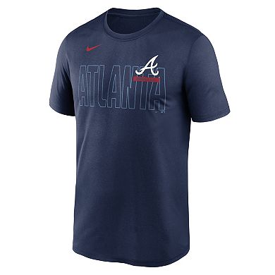 Men's Nike Navy Atlanta Braves Knockout Team Legend Dri-FIT T-Shirt