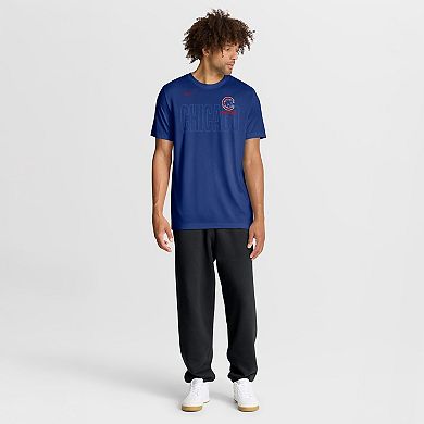 Men's Nike Royal Chicago Cubs Knockout Team Legend Dri-FIT T-Shirt
