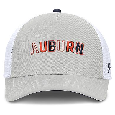 Unisex Nike Gray Auburn Tigers 2026 Basketball Refresh 5-Panel Rise Trucker Hat