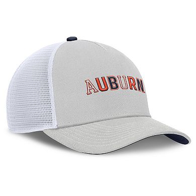 Unisex Nike Gray Auburn Tigers 2026 Basketball Refresh 5-Panel Rise Trucker Hat