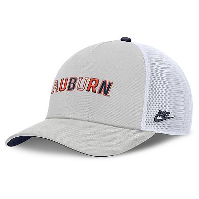 Unisex Nike Gray Auburn Tigers 2026 Basketball Refresh 5-Panel Rise Trucker Hat