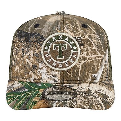 Men's New Era Camo Texas Rangers Realtree 9SEVENTY Adjustable Hat