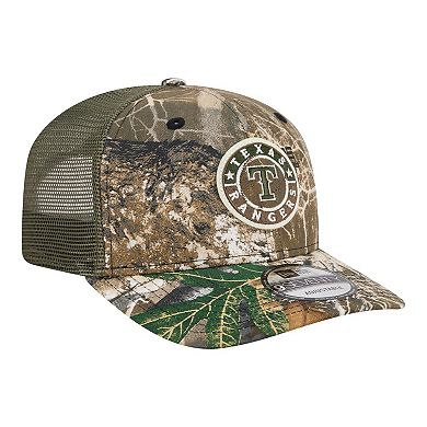 Men's New Era Camo Texas Rangers Realtree 9SEVENTY Adjustable Hat