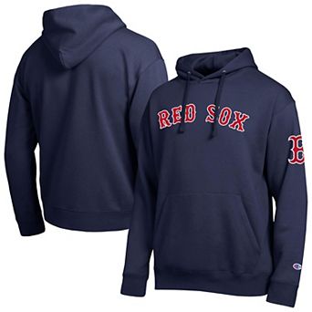 Men's Champion Navy Boston Red Sox All Star Embroidered Wordmark Hoodie