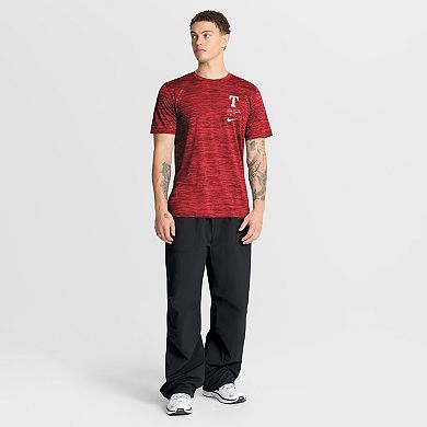 Men's Nike Red Texas Rangers Velocity Dri-FIT T-Shirt