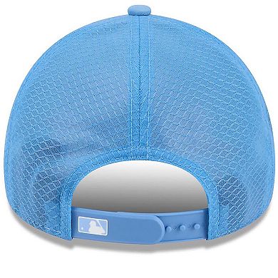 Men's New Era Light Blue Texas Rangers 2026 Batting Practice Alternate Apex 9FORTY Adjustable Hat