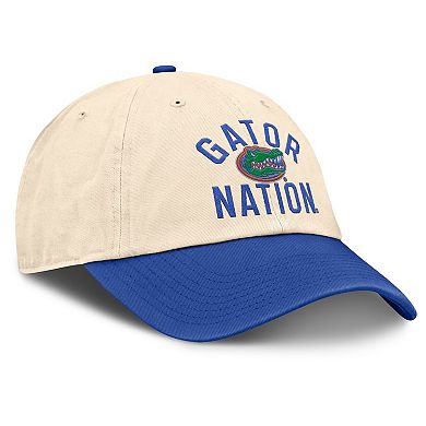 Unisex Nike Natural Florida Gators 2026 Primetime Natural 2-Tone Club Adjustable Hat