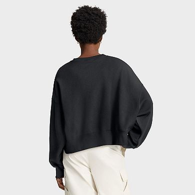 Women's Nike Black Los Angeles Dodgers Oversized Primetime Sweatshirt